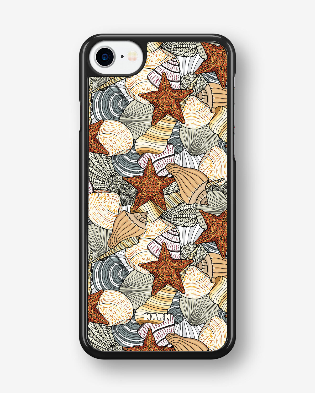 iPhone SE (2020/2022) Hard Case – Sea Shells - View 1
