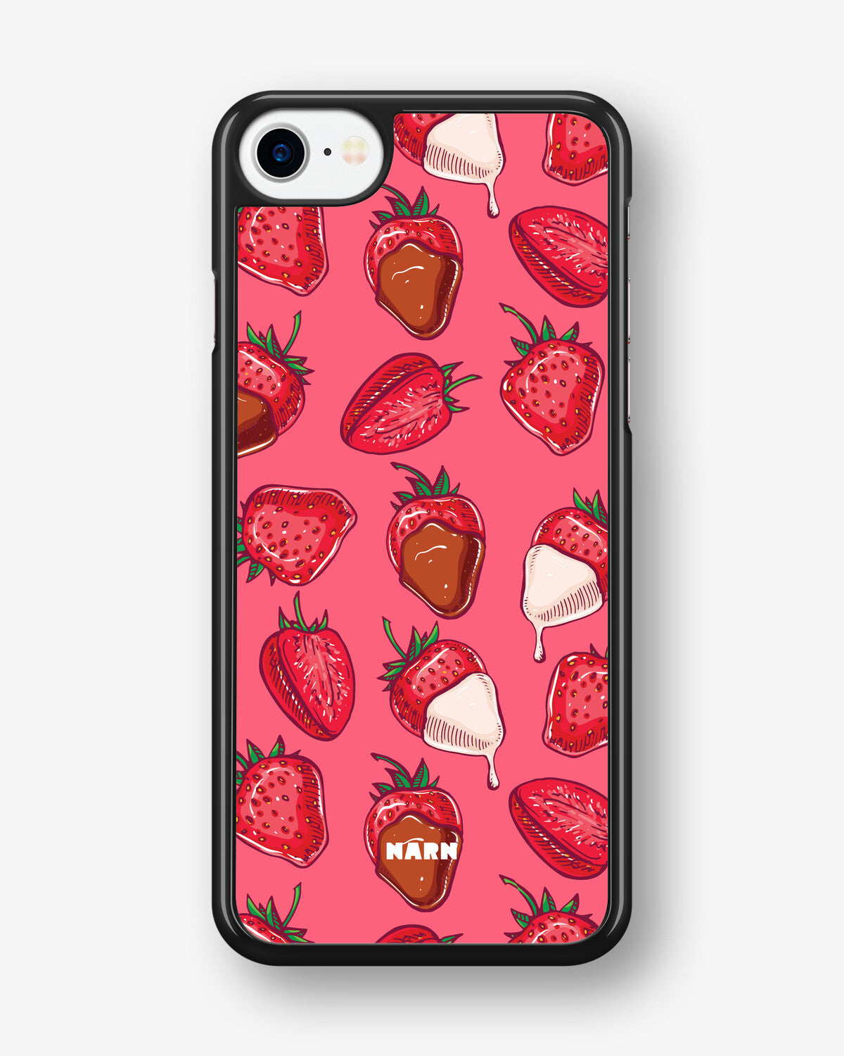 iPhone SE (2020/2022) Hard Case – Strawberry Chocolate - View 1