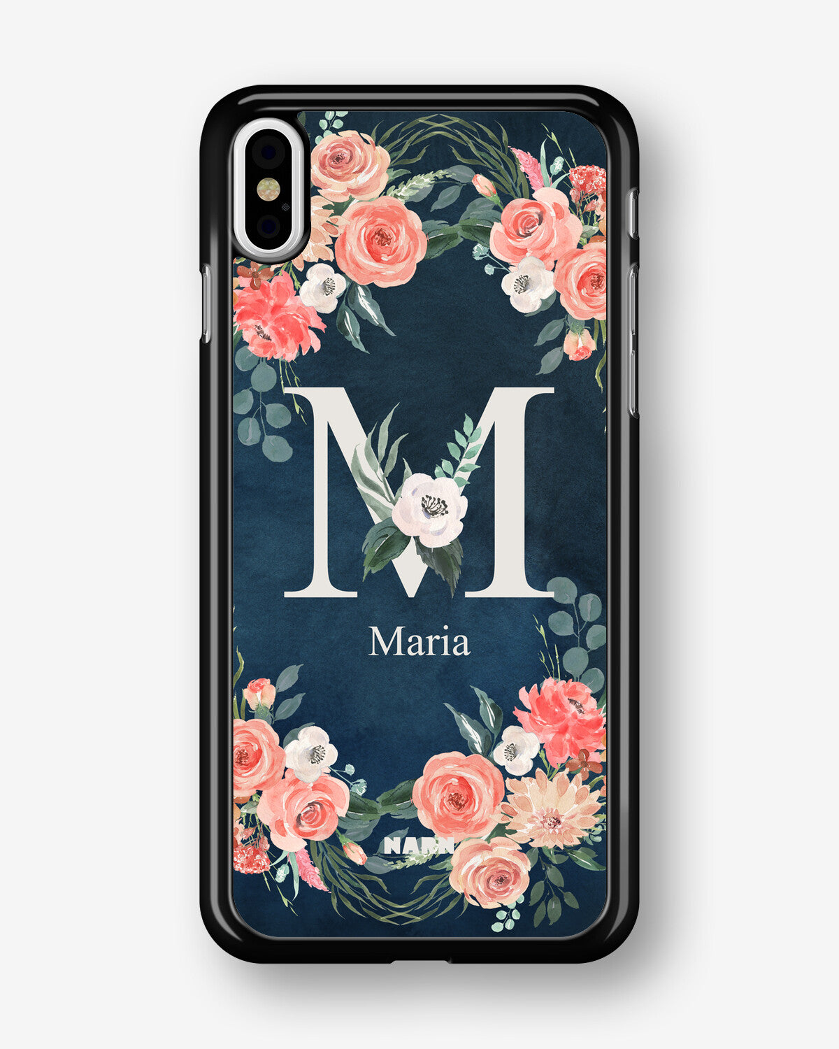 iPhone X/Xs Hard Case – Custom - Floral - View 1
