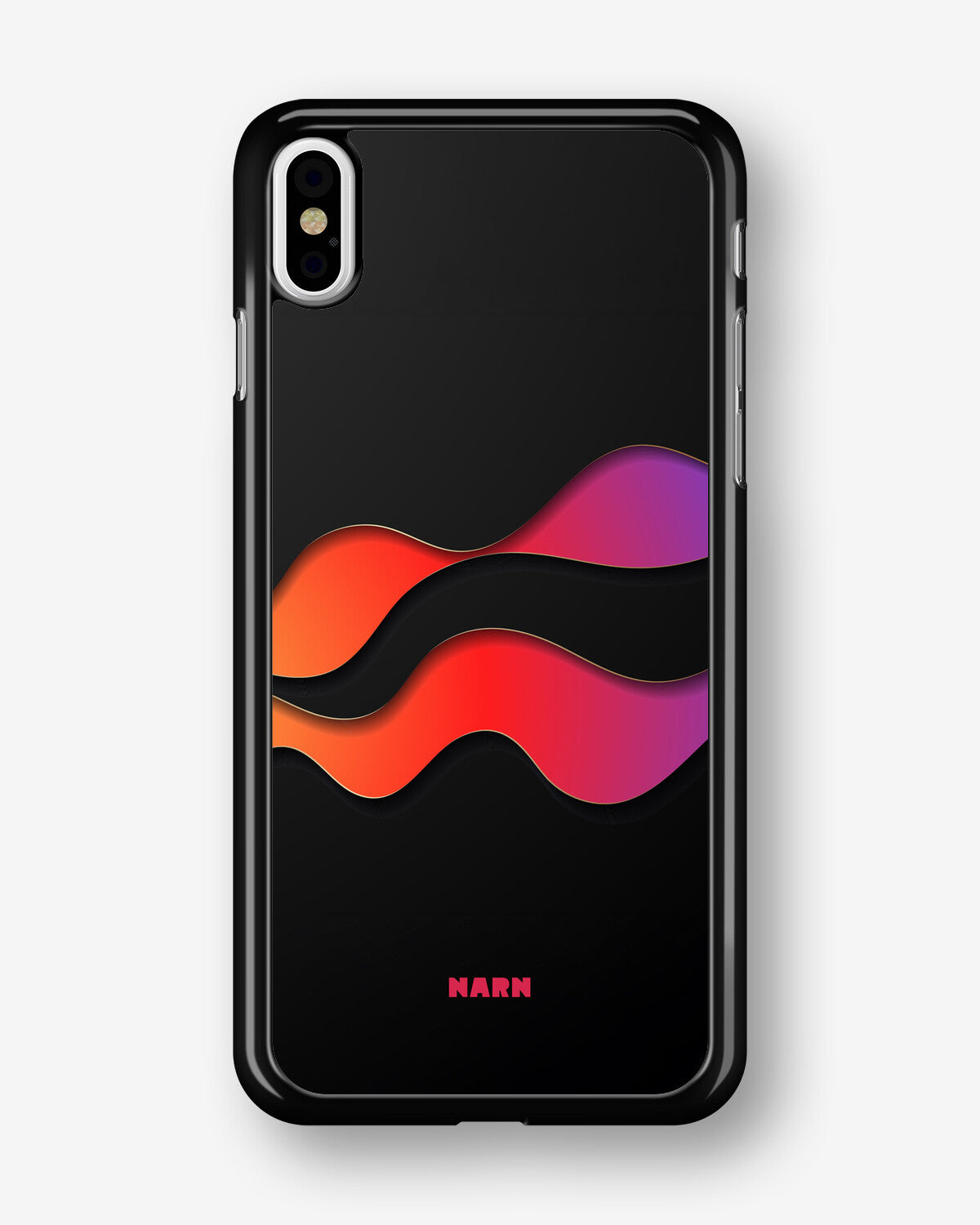 iPhone X/Xs Hard Case – Color Wave - View 1