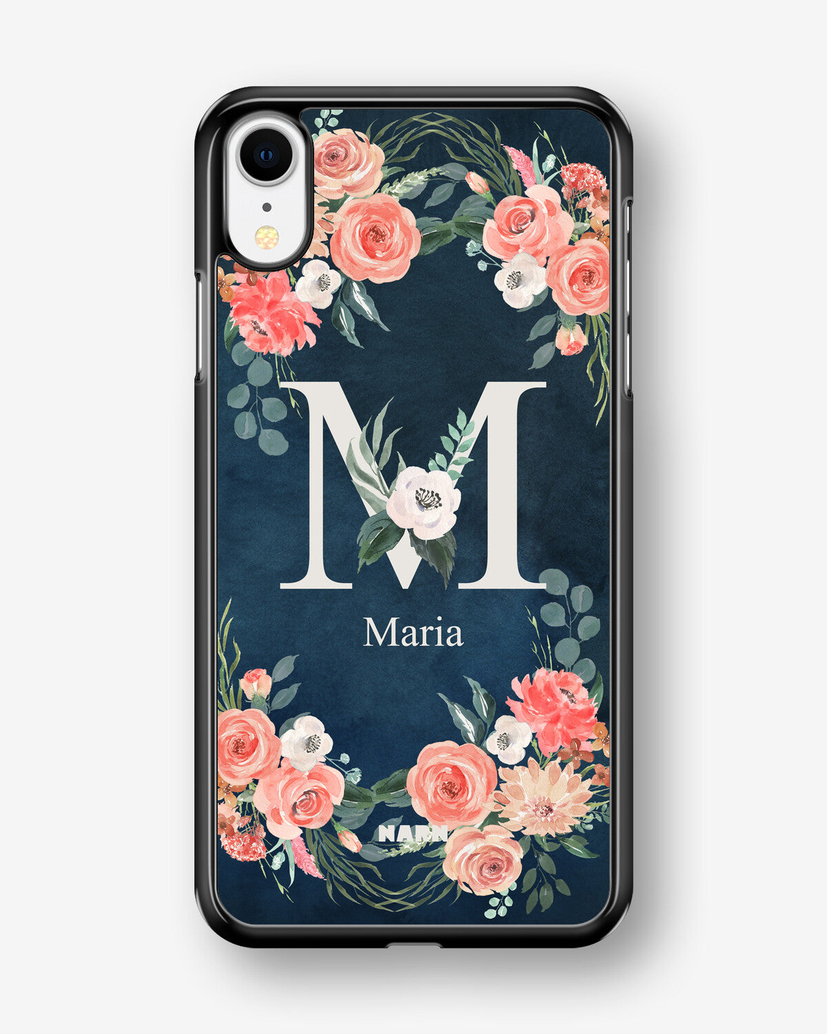 iPhone XR Hard Case – Custom - Floral - View 1