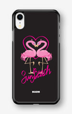 iPhone XR Hard Case – Beach Flamingo - View 1