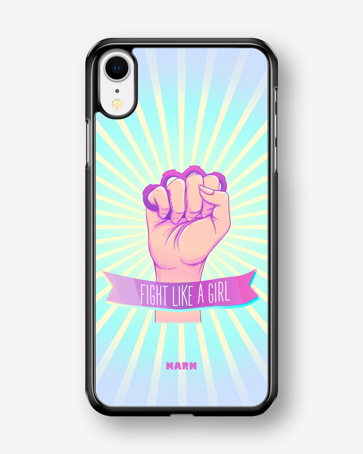 iPhone XR Hard Case – Fight Like A Girl - View 1
