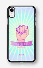 iPhone XR Hard Case – Fight Like A Girl - View 1