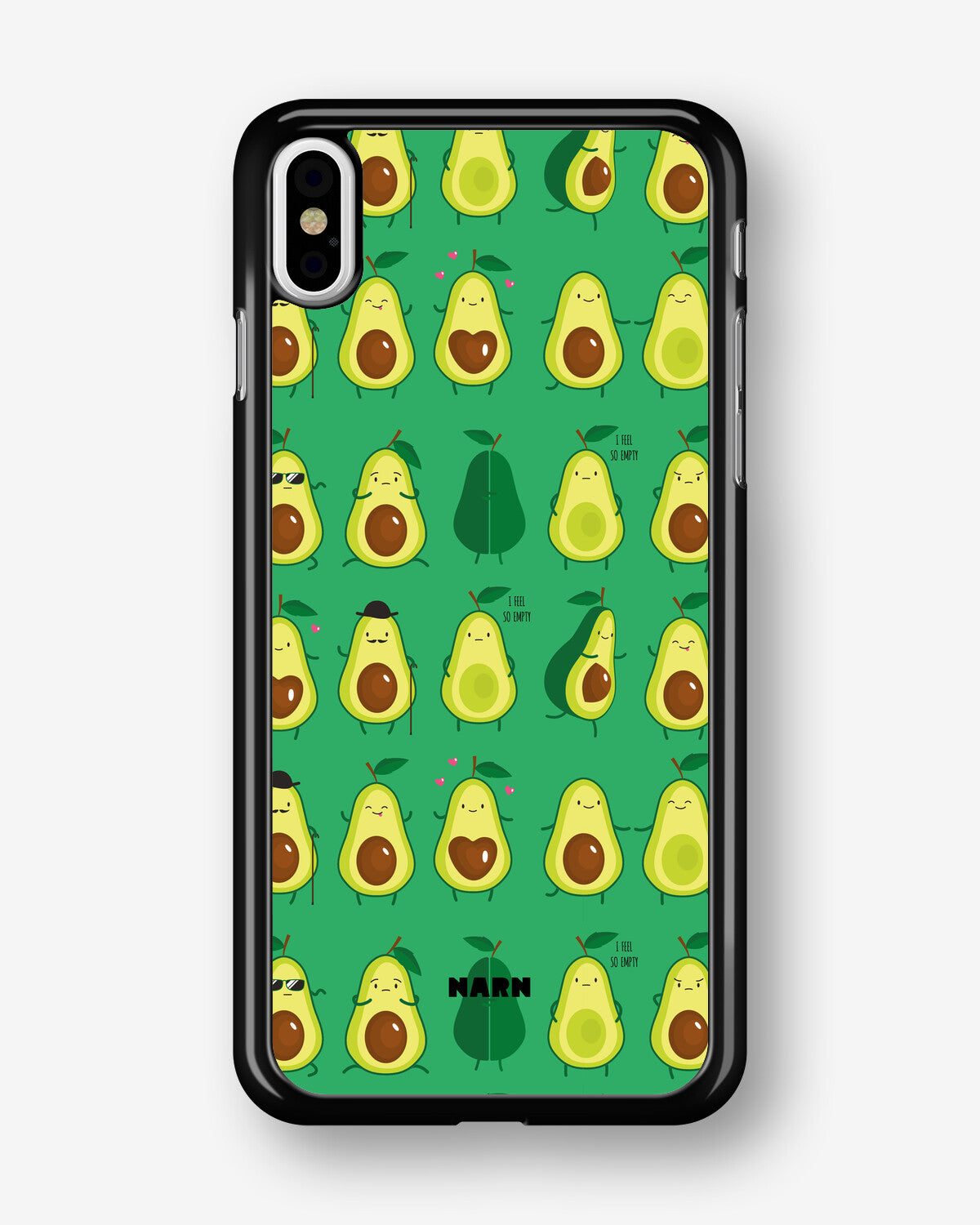 iPhone Xs Max Hard Case – Avocado Mood - View 1