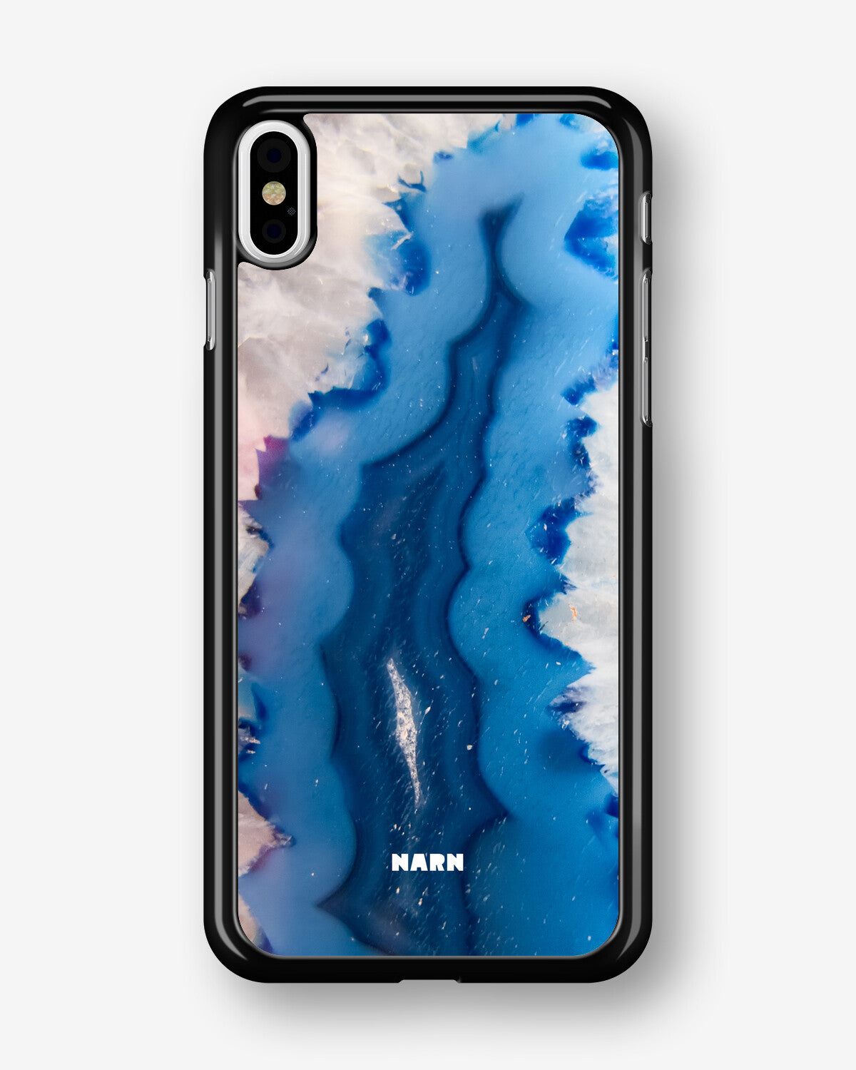 iPhone Xs Max Hard Case – Blue Agate - View 1