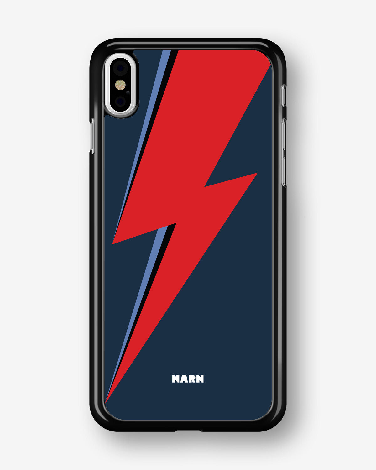 iPhone Xs Max Hard Case – Blue Bowie - View 1
