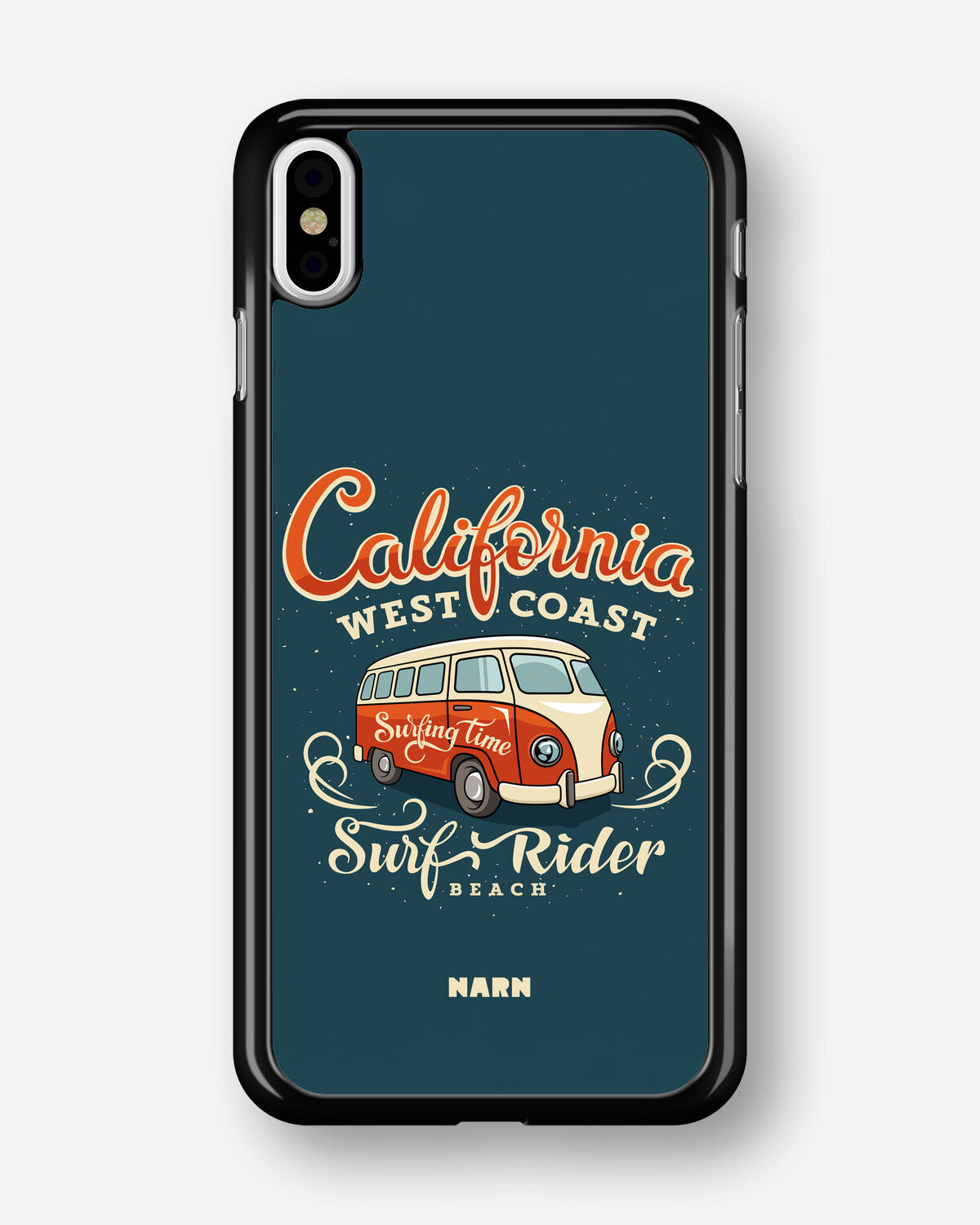iPhone Xs Max Hard Case – California Surf - View 1