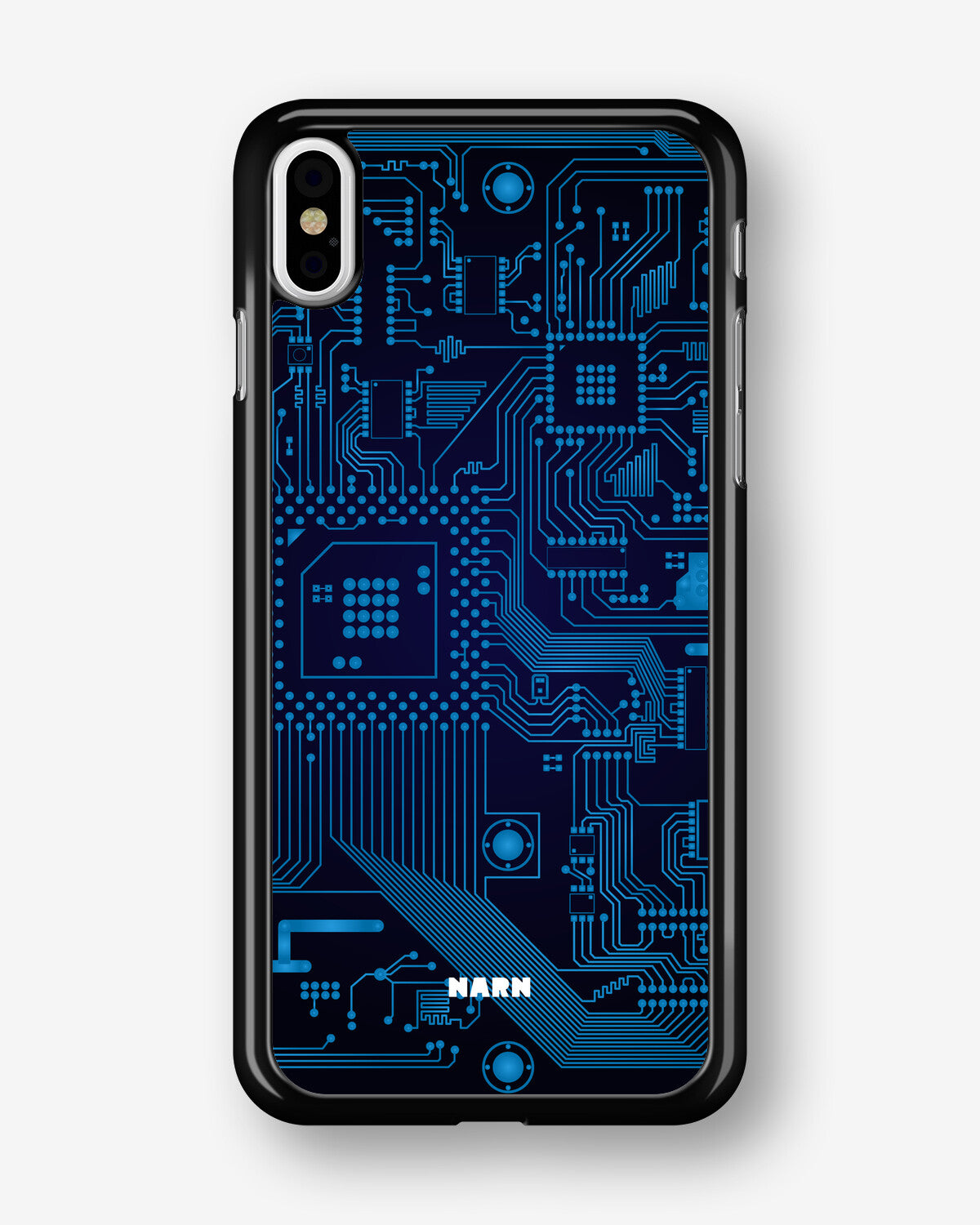 iPhone Xs Max Hard Case – Circuit Board - View 1