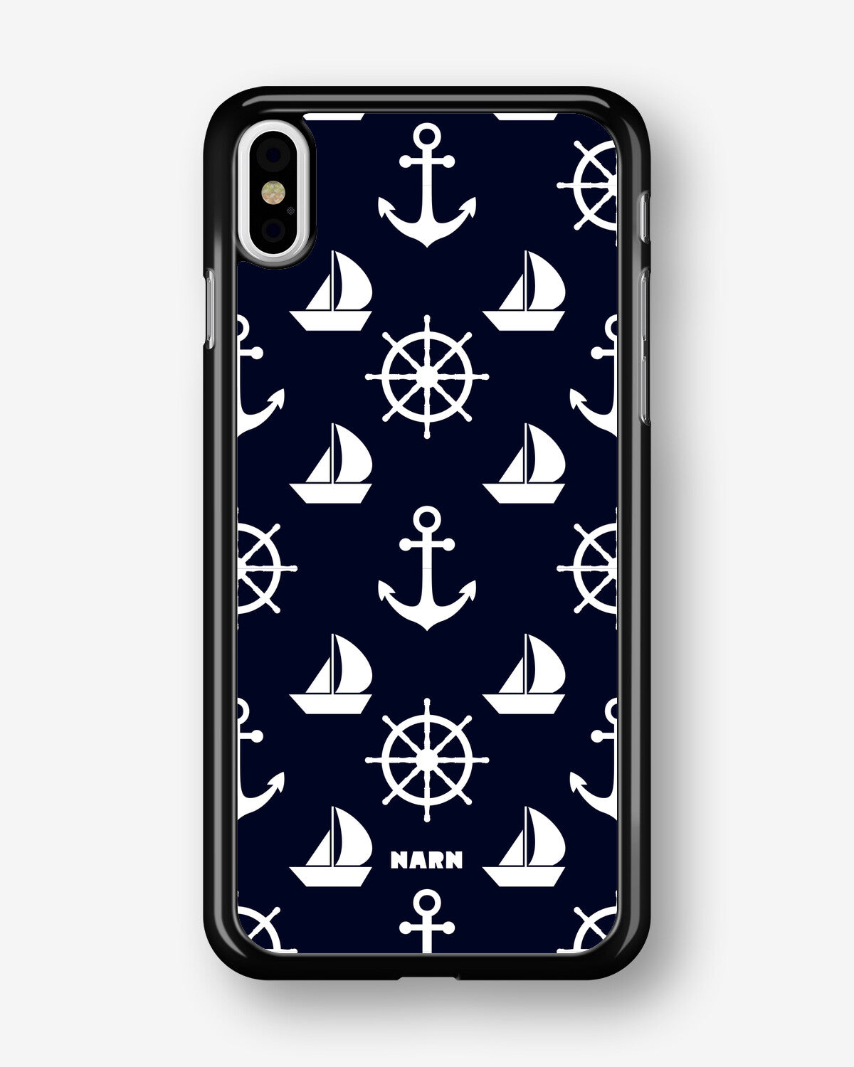 iPhone Xs Max Hard Case – Deep Blue Voyage - View 1
