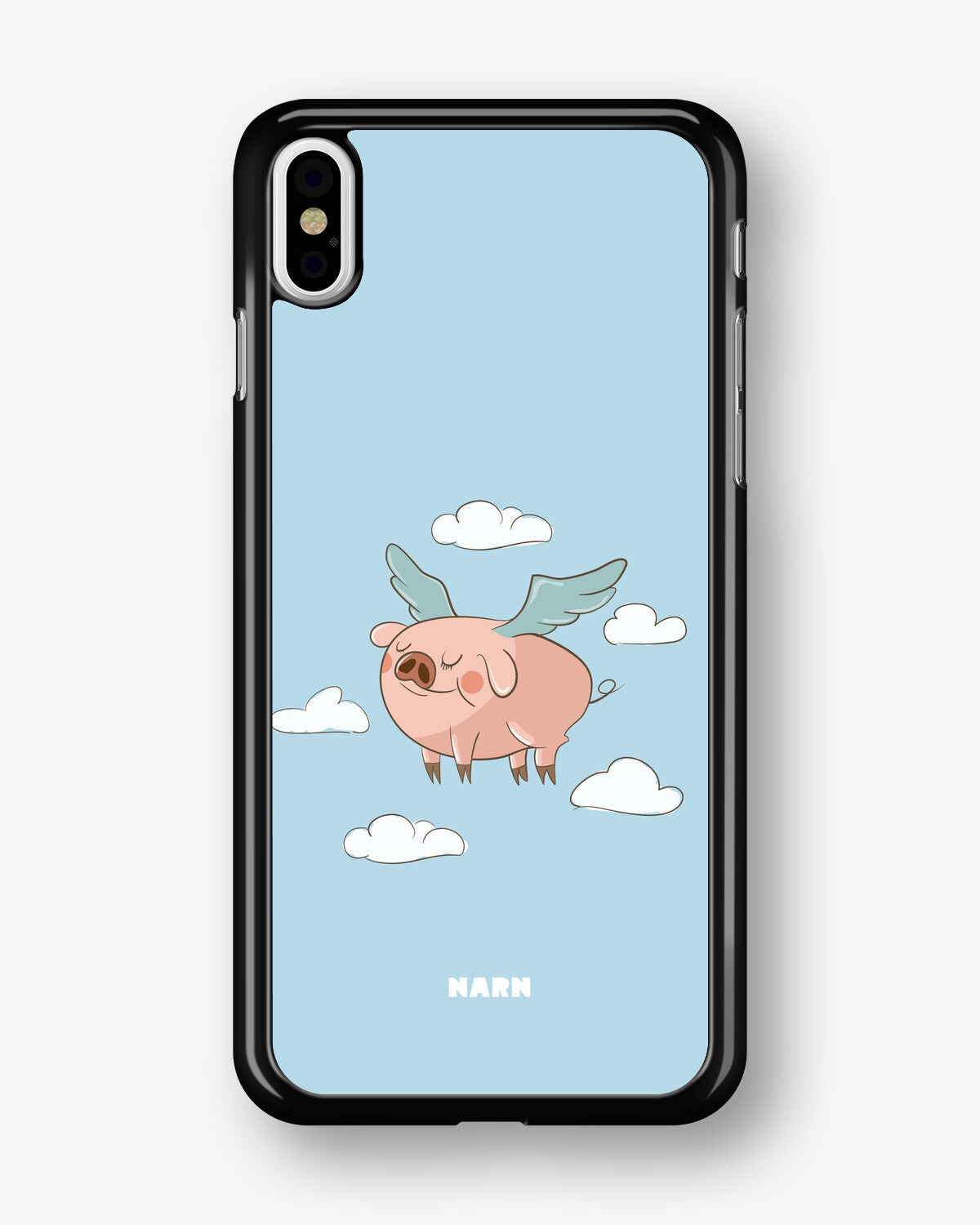 iPhone Xs Max Hard Case – Dreamy Pig - View 1