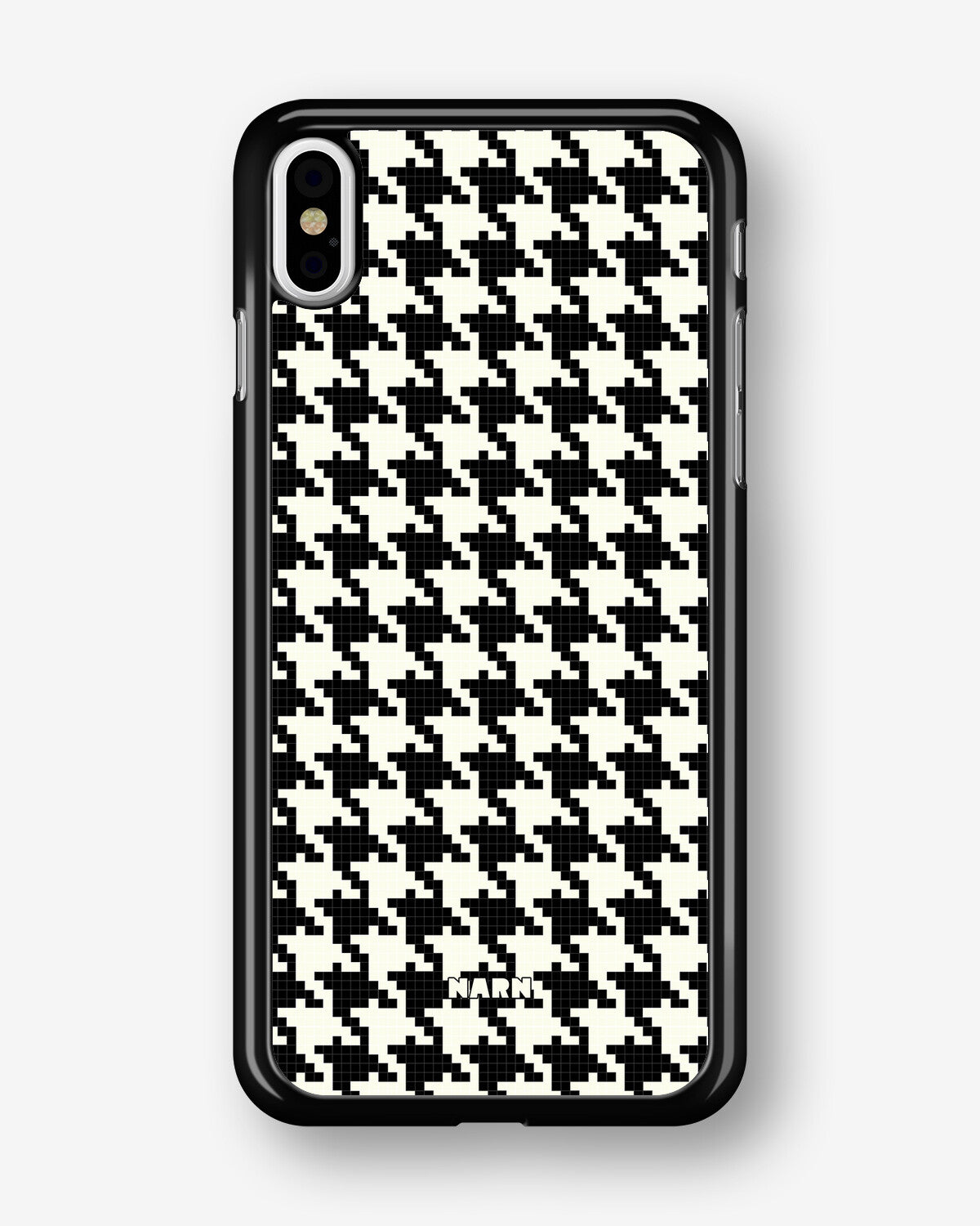 iPhone Xs Max Hard Case – Houndstooth - View 1
