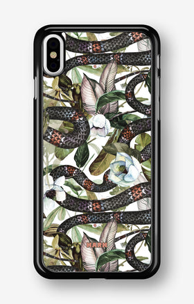 iPhone Xs Max Hard Case – Jungle Snake - View 1
