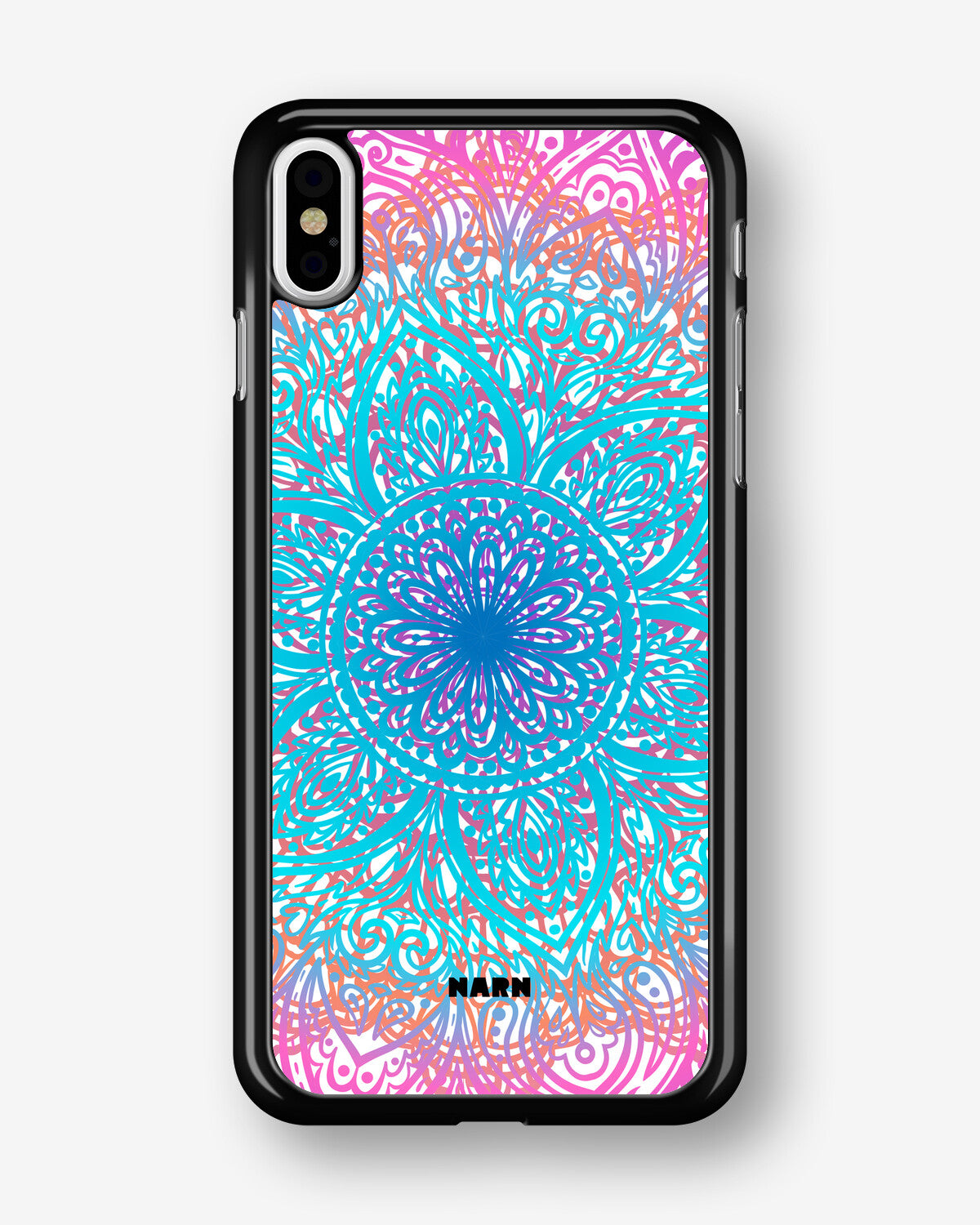 iPhone Xs Max Hard Case – Pastel Mandala - View 1