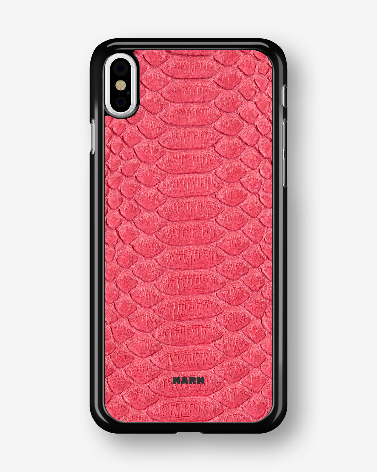 iPhone Xs Max Hard Case – Pink Snake - View 1
