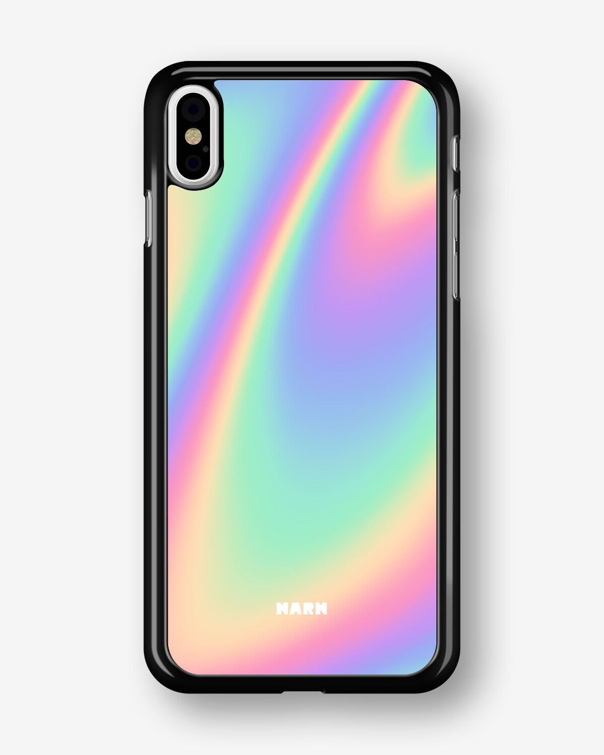 iPhone Xs Max Hard Case – Rainbow Haze - View 1
