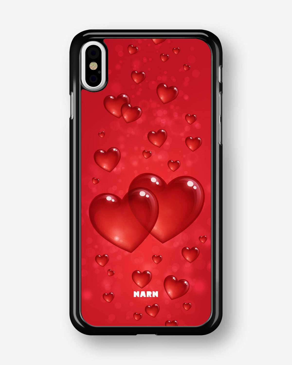 iPhone Xs Max Hard Case – Red Romance - View 1