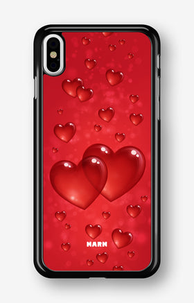 iPhone Xs Max Hard Case – Red Romance - View 1