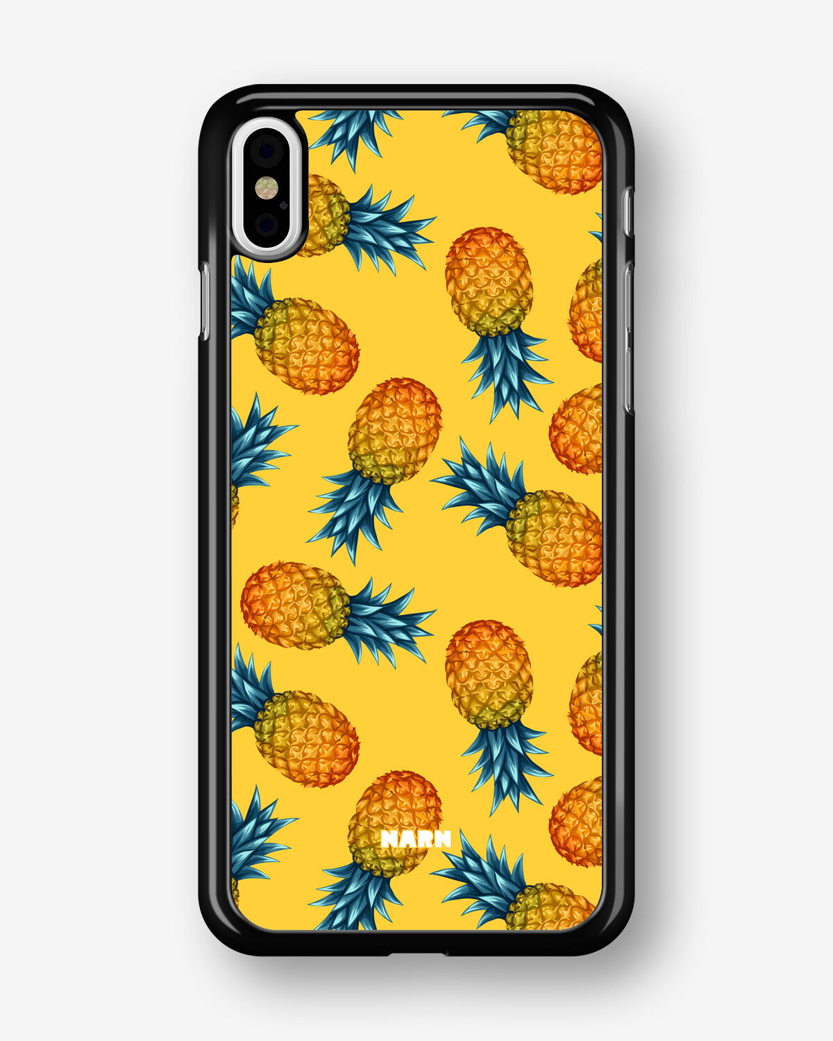 iPhone Xs Max Hard Case – Sunny Pineapple - View 1