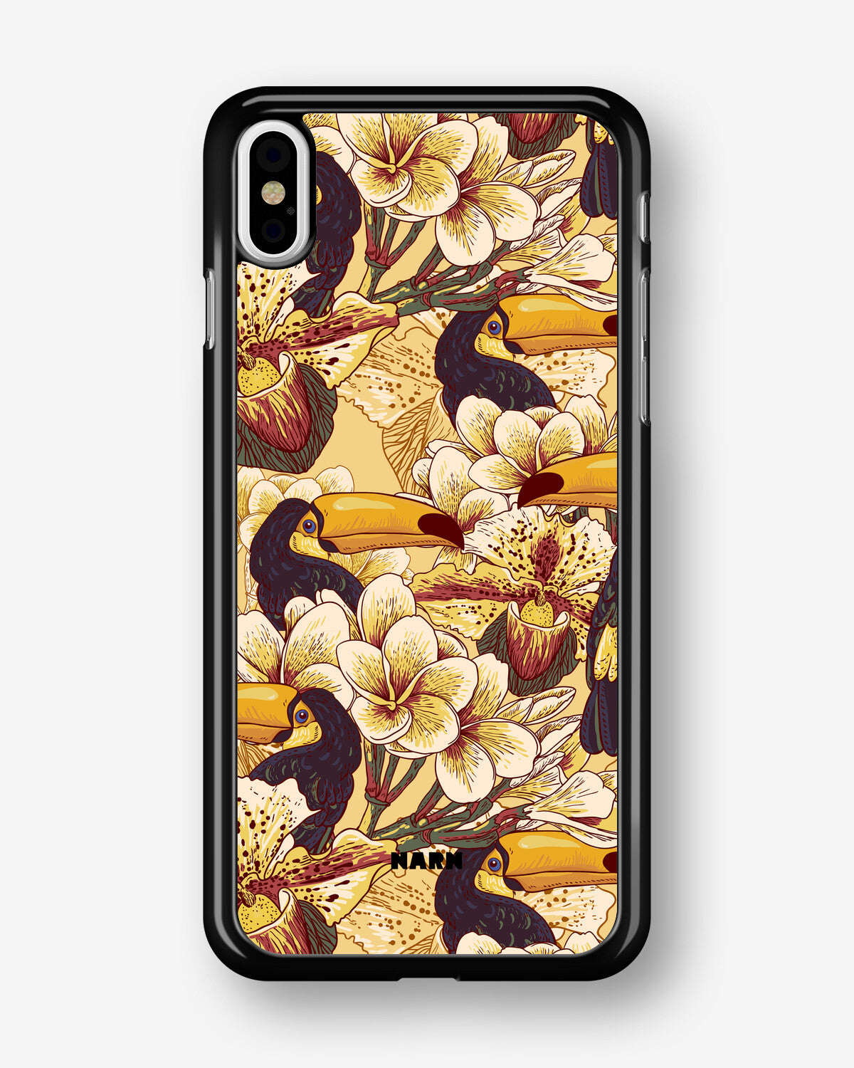iPhone Xs Max Hard Case – Toucans - View 1