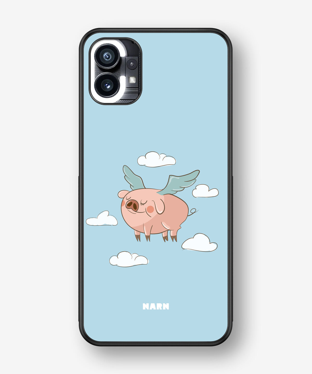 Nothing Phone (1) Hard Case – Dreamy Pig - View 1