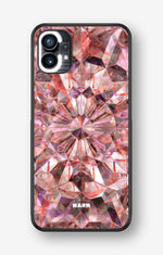 Nothing Phone (1) Hard Case – Pink Crystals - View 1