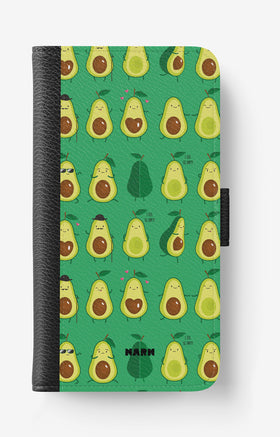 Samsung Galaxy A03s Wallet Case - Avocado Mood - View 1