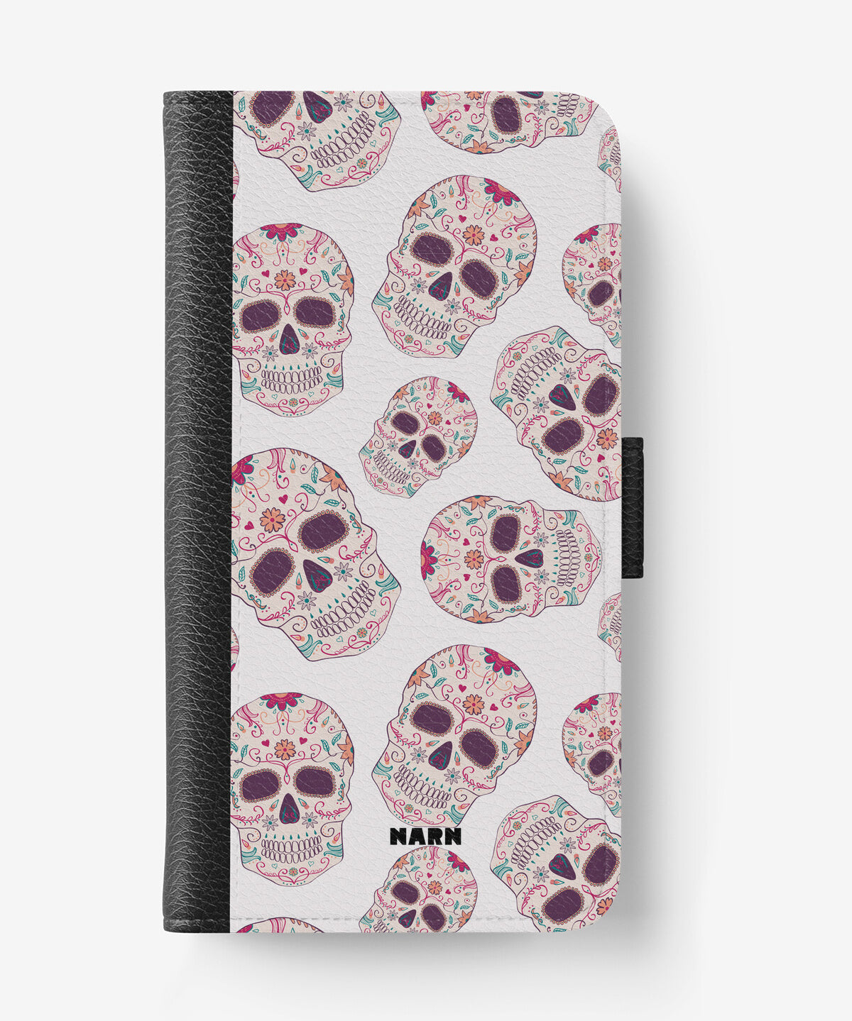 Samsung Galaxy A03s Wallet Case - Calavera Skulls - View 1