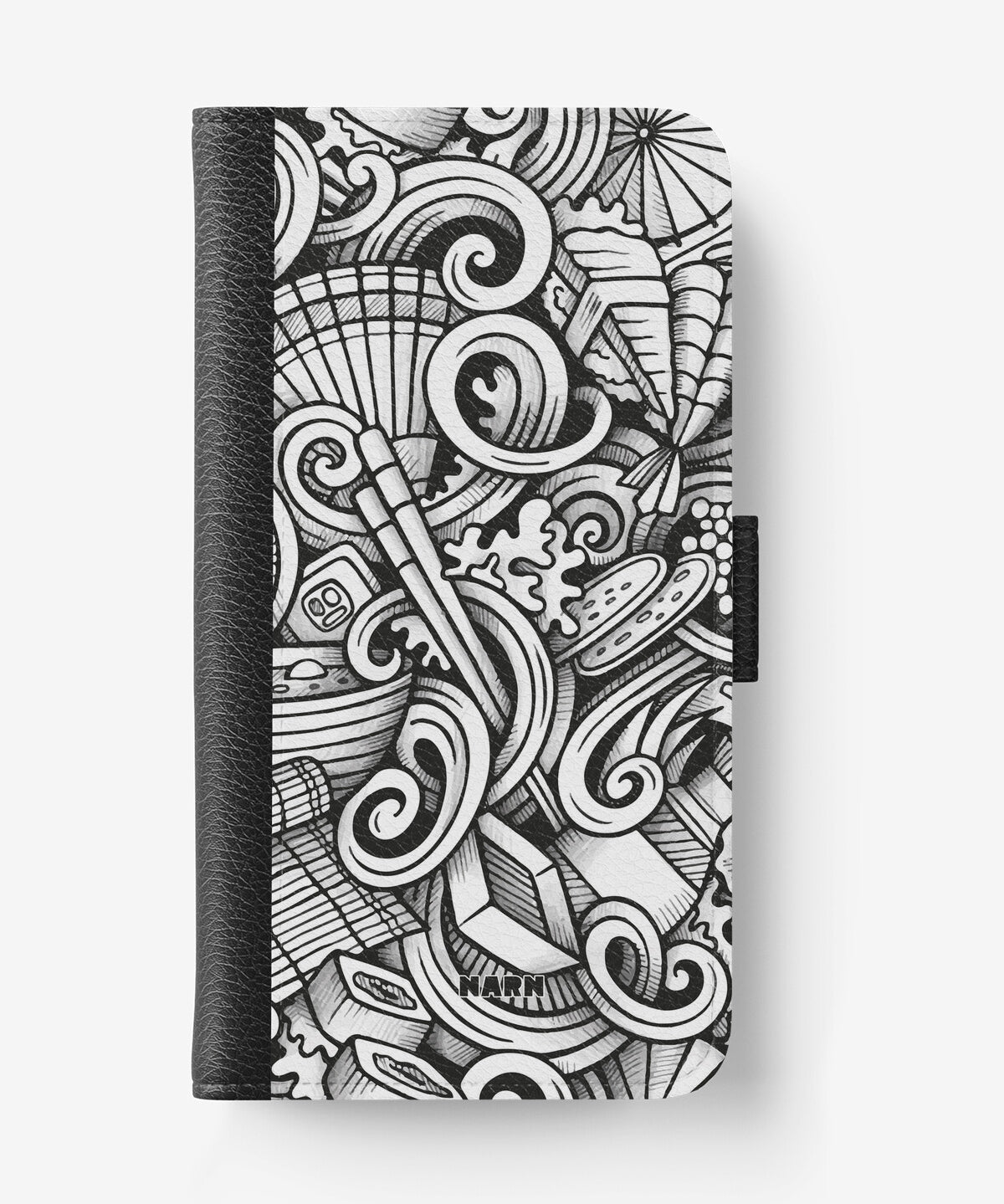 Samsung Galaxy A03s Wallet Case - Japanese Pattern - View 1