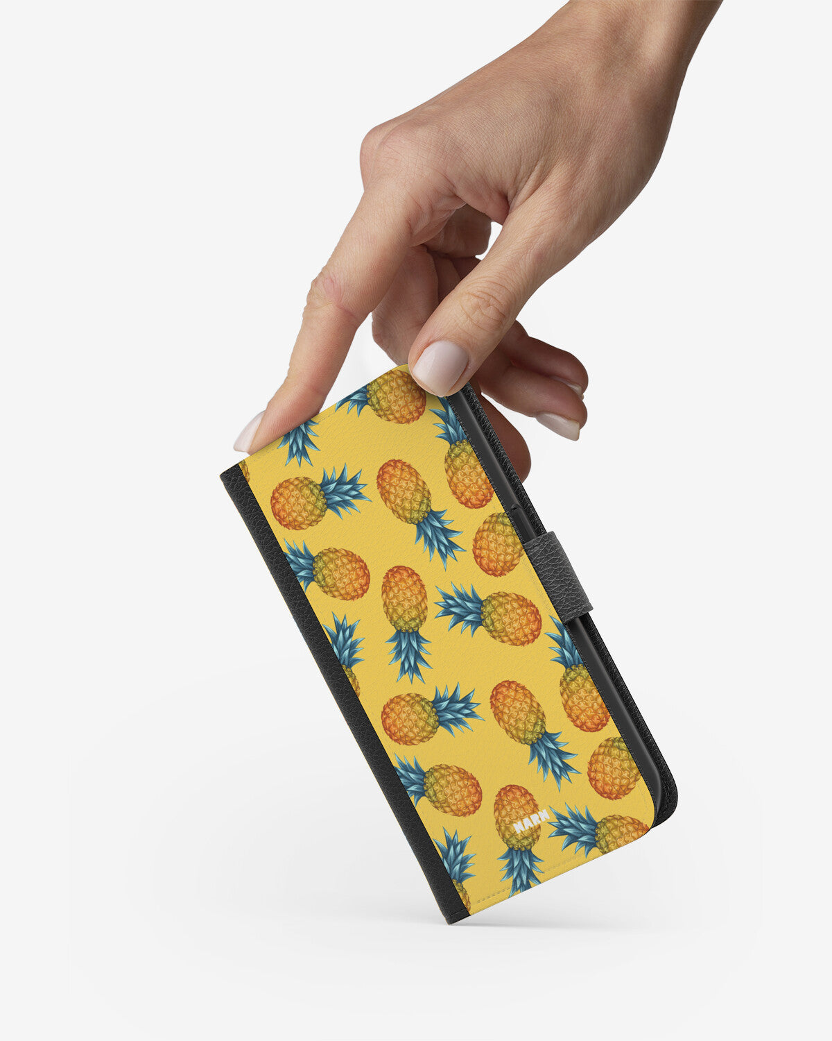 Samsung Galaxy A03s Wallet Case - Sunny Pineapple - View 2