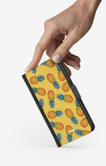 Samsung Galaxy A03s Wallet Case - Sunny Pineapple - View 2