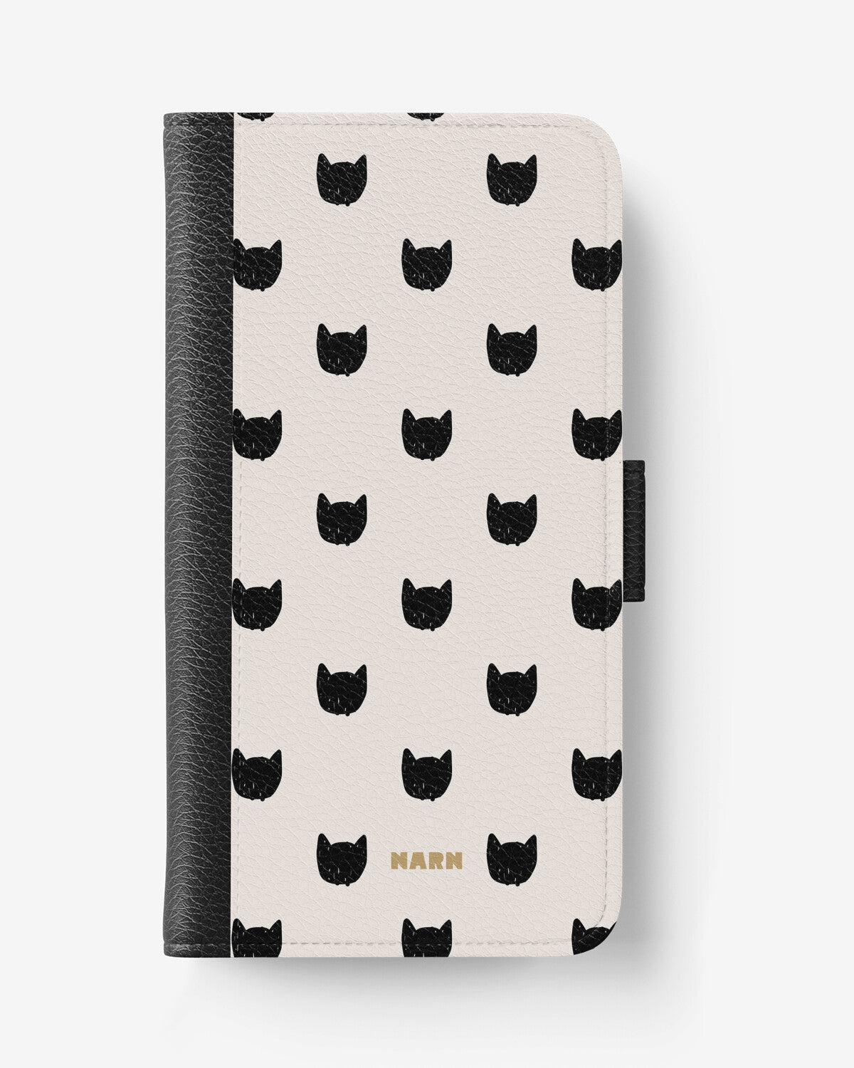 Samsung Galaxy A03s Wallet Case - Kitty Dots - View 1