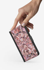 Samsung Galaxy A04s Wallet Case - Pink Crystals - View 2