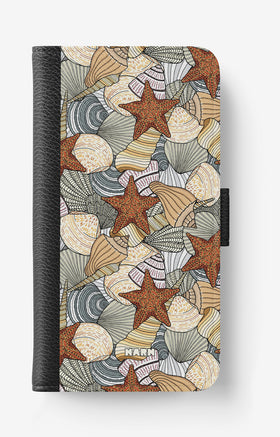 Samsung Galaxy A04s Wallet Case - Sea Shells - View 1