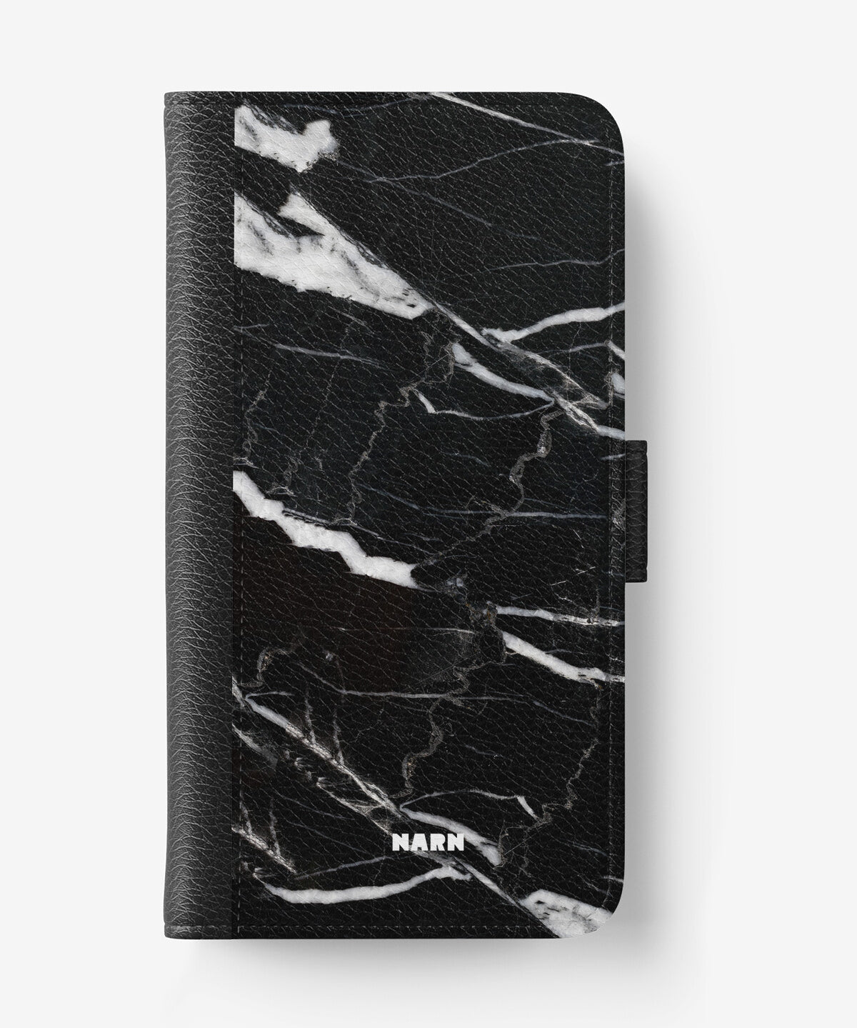 Samsung Galaxy A10 Wallet Case - Black Marble - View 1