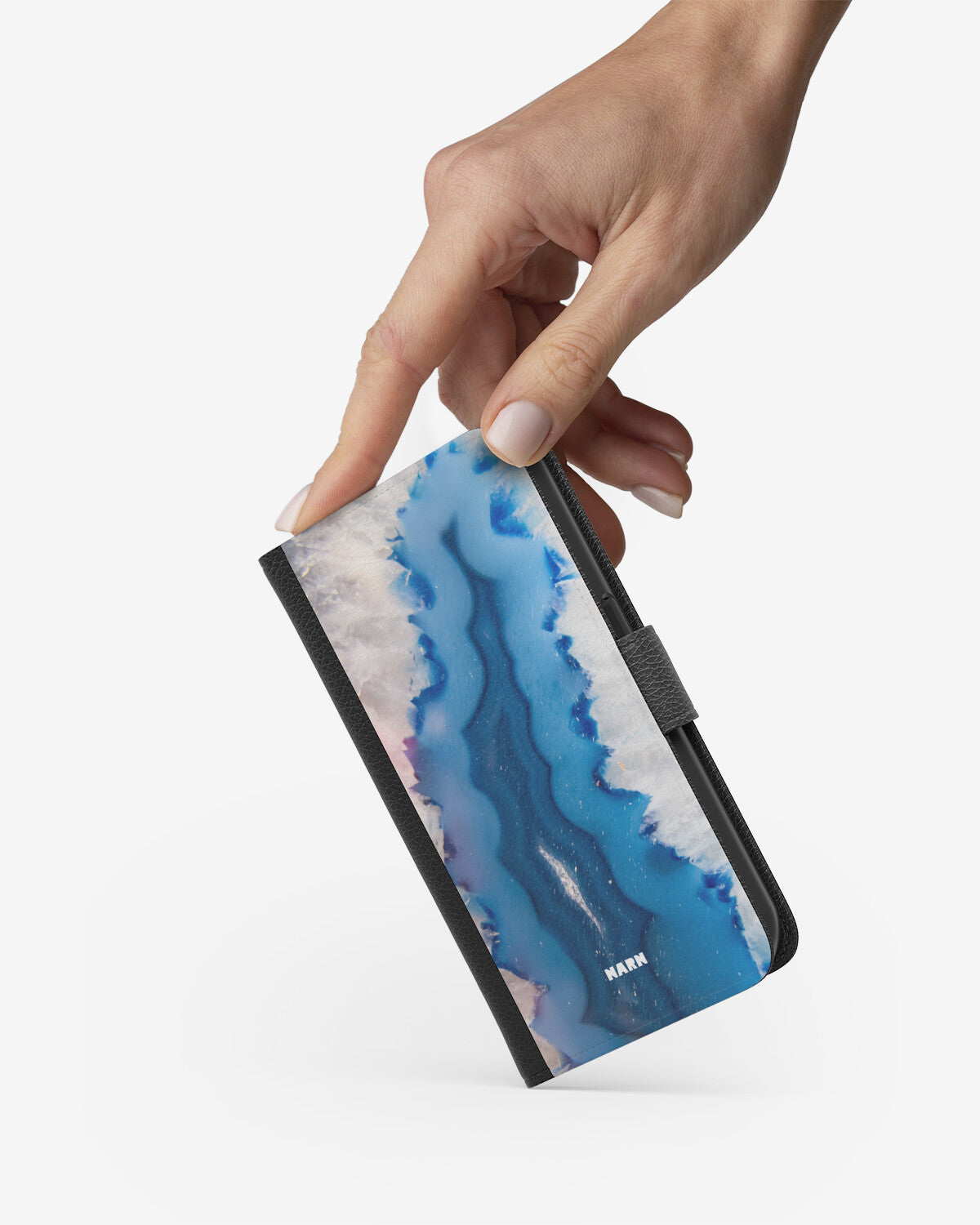 Samsung Galaxy A10 Wallet Case - Blue Agate - View 2