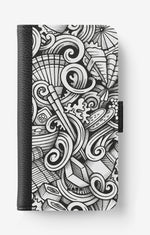 Samsung Galaxy A10 Wallet Case - Japanese Pattern - View 1