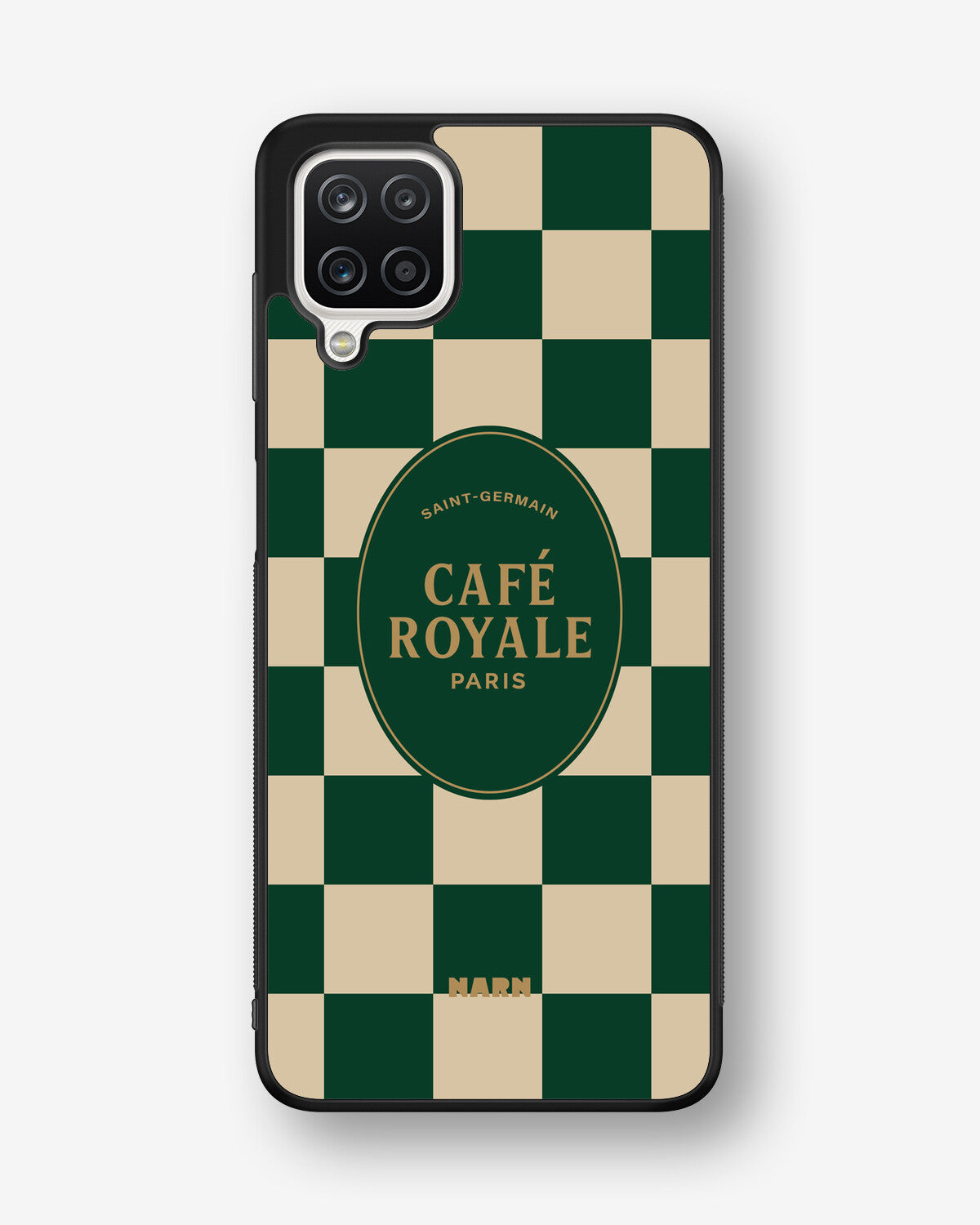 Samsung Galaxy A12 Hard Case – Cafe Royale - View 1