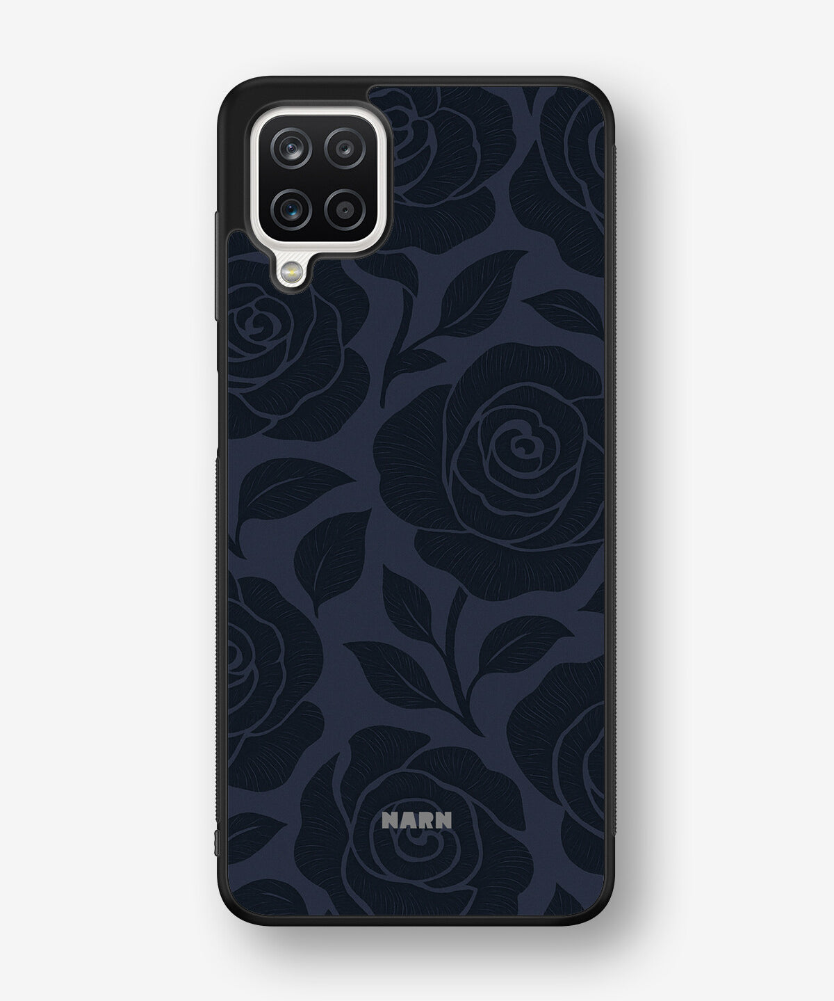 Samsung Galaxy A12 Hard Case – Midnight Rose - View 1
