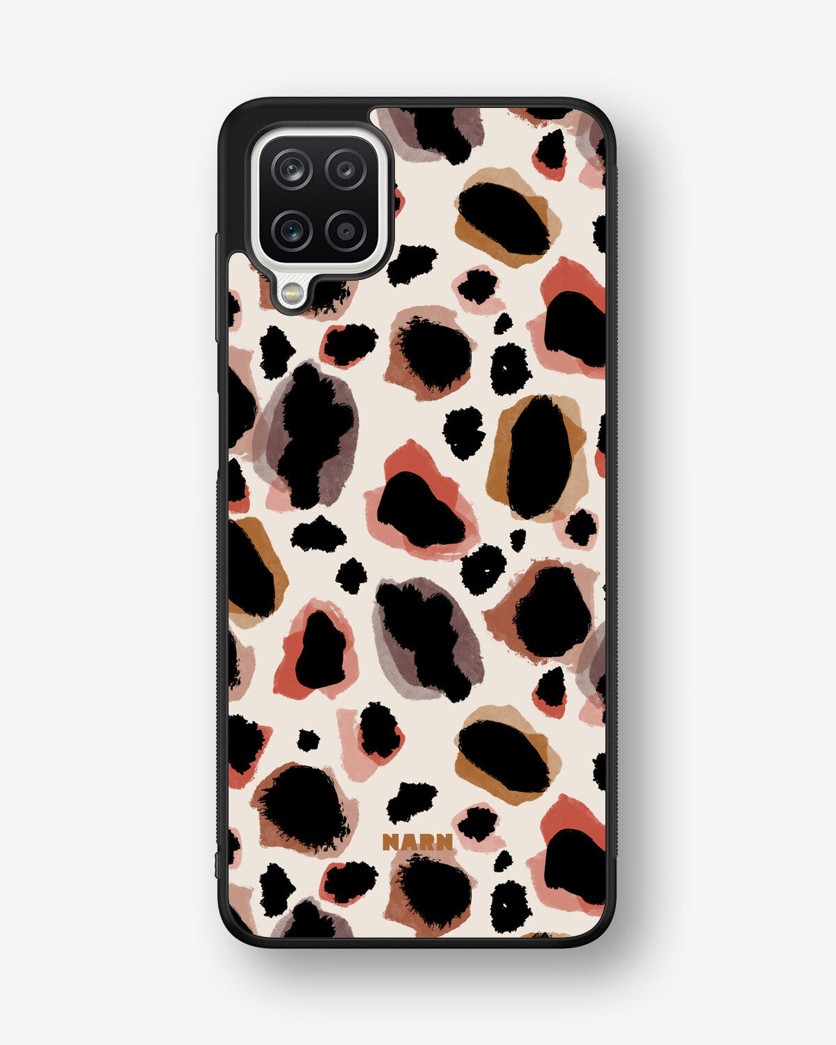 Samsung Galaxy A12 Hard Case – Artsy Leopard - View 1