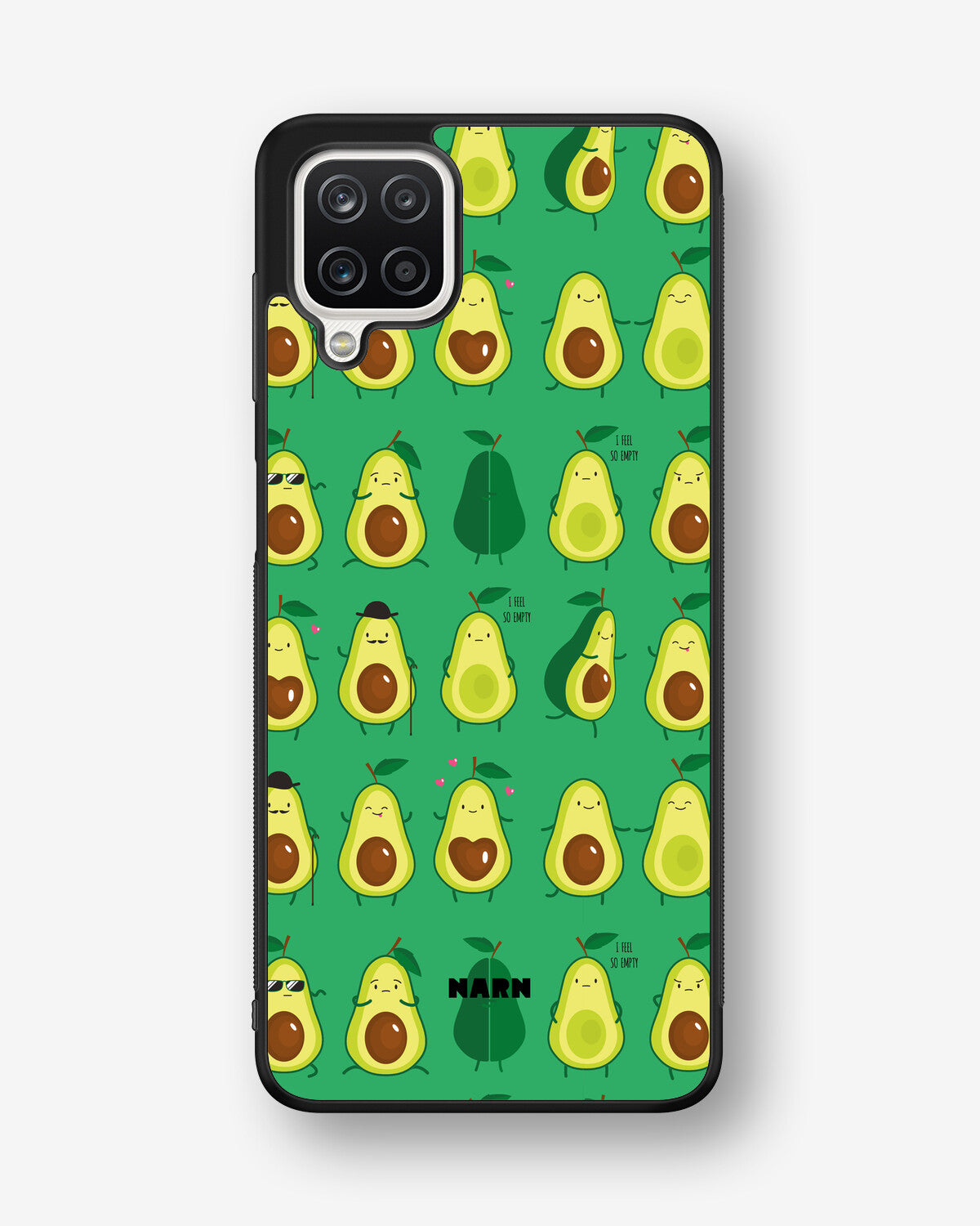 Samsung Galaxy A12 Hard Case – Avocado Mood - View 1