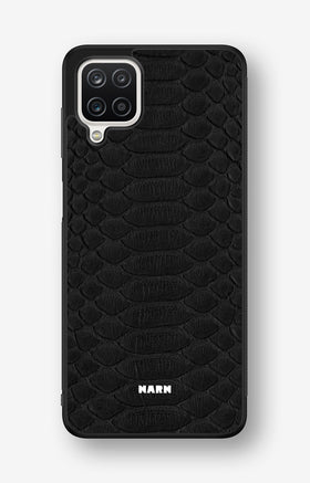Samsung Galaxy A12 Hard Case – Black Snake - View 1