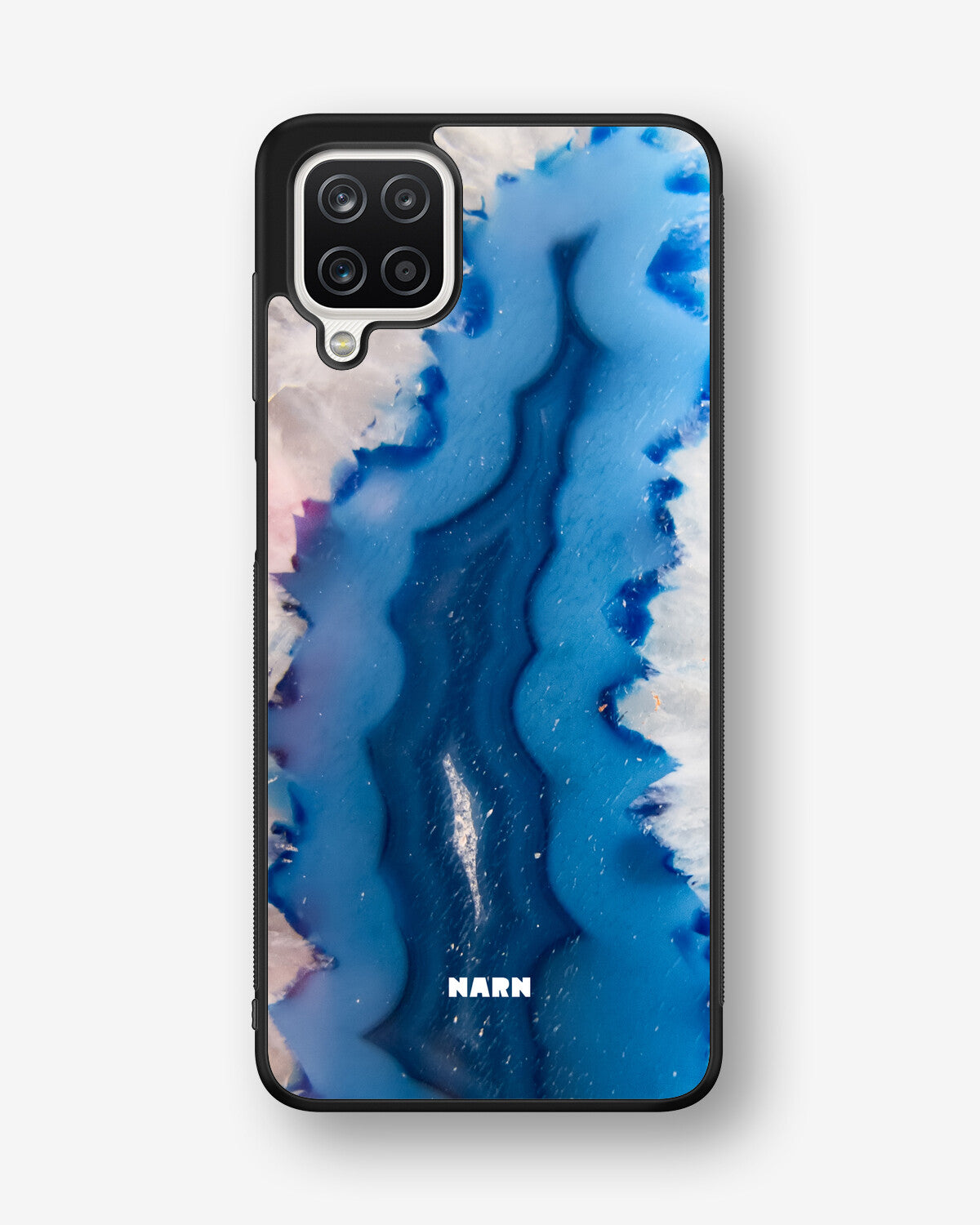Samsung Galaxy A12 Hard Case – Blue Agate - View 1