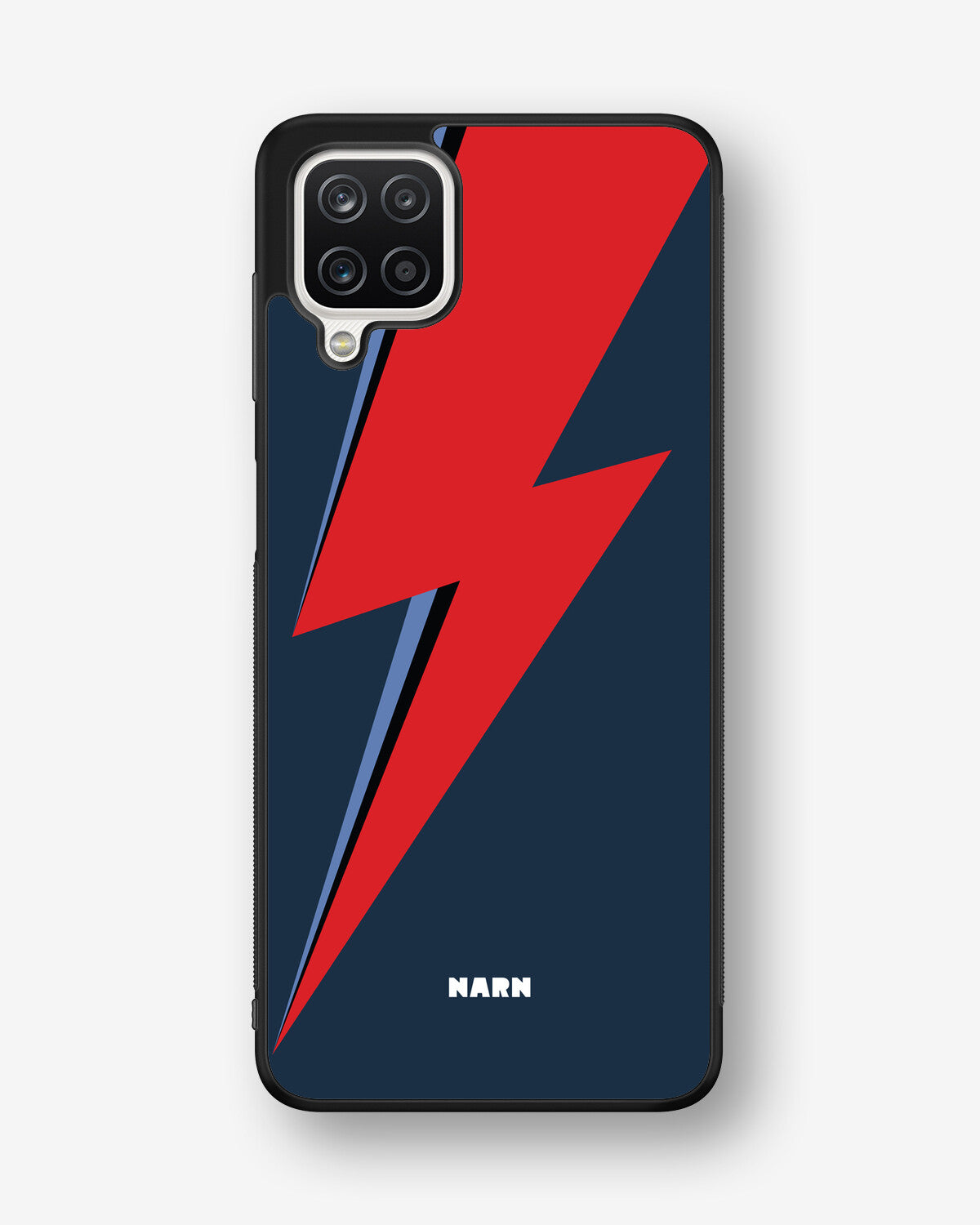 Samsung Galaxy A12 Hard Case – Blue Bowie - View 1