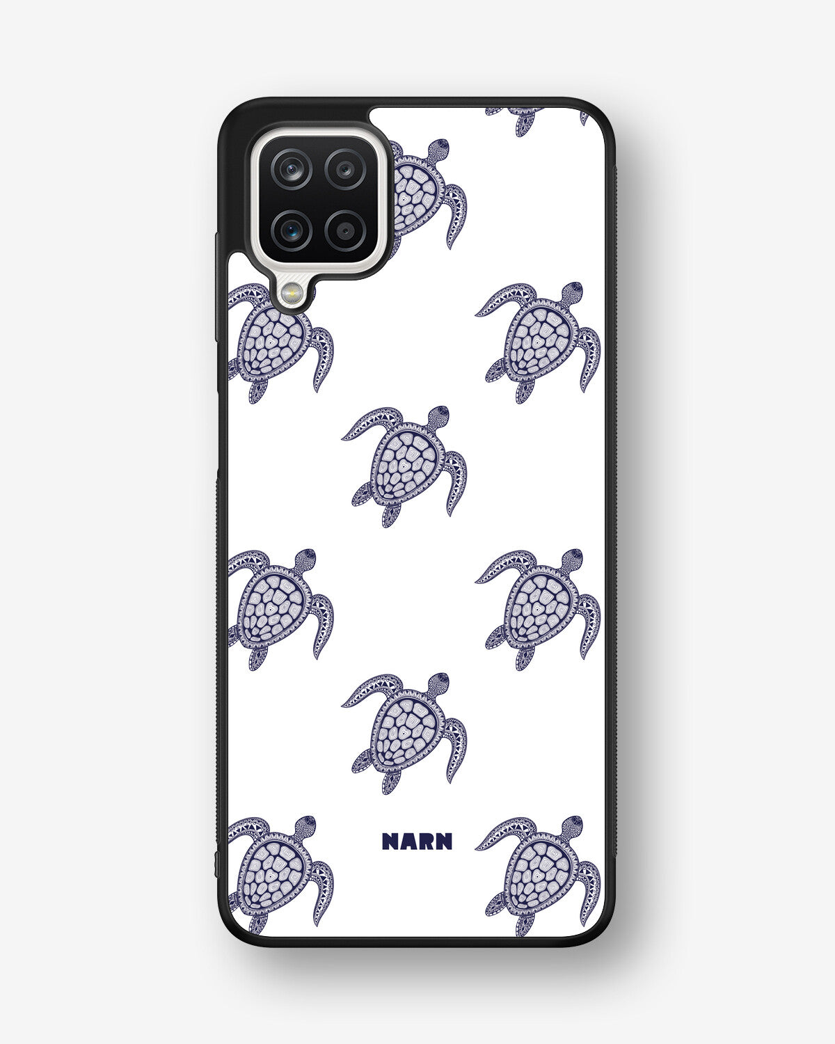 Samsung Galaxy A12 Hard Case – Blue Turtles - View 1