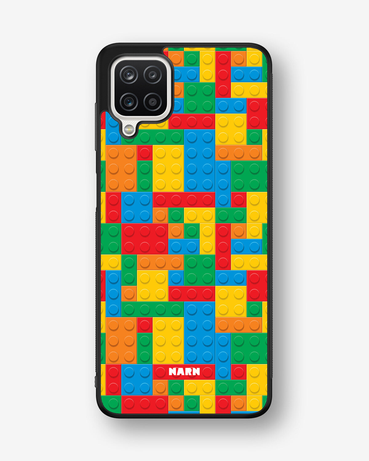 Samsung Galaxy A12 Hard Case – Building Bricks - View 1