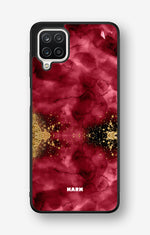 Samsung Galaxy A12 Hard Case – Burgendy Shimmer - View 1