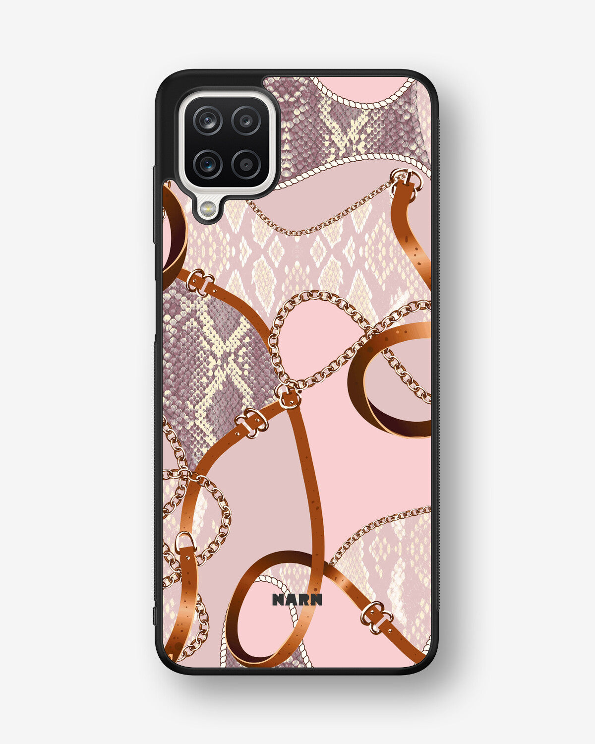 Samsung Galaxy A12 Hard Case – Chains - View 1