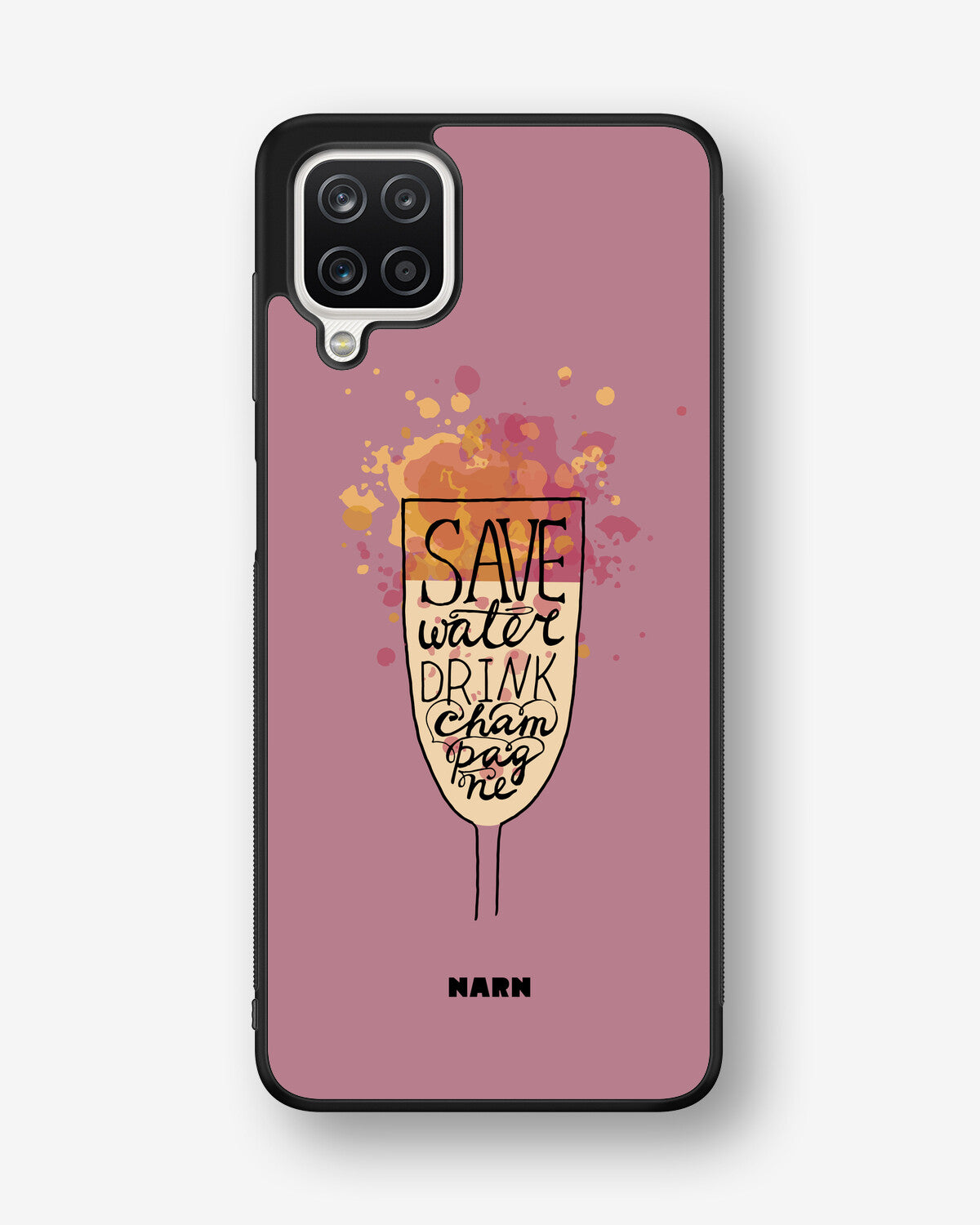 Samsung Galaxy A12 Hard Case – Champagne - View 1