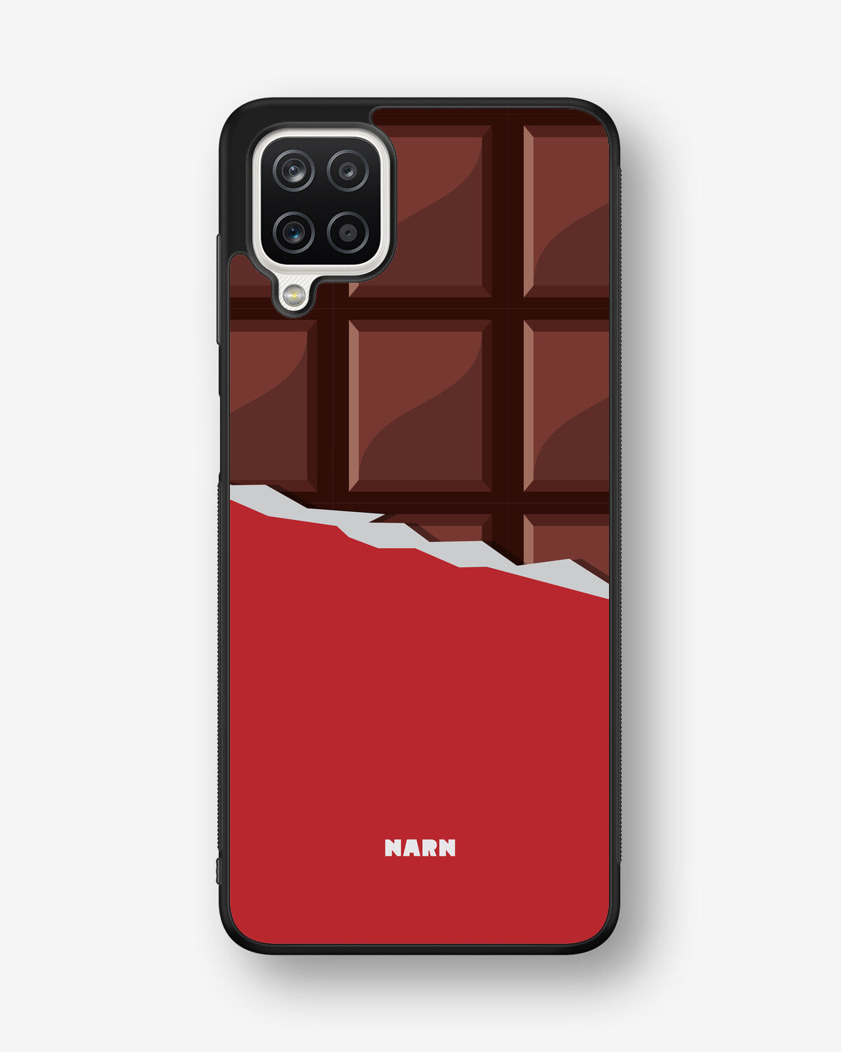 Samsung Galaxy A12 Hard Case – Chocolate Break - View 1
